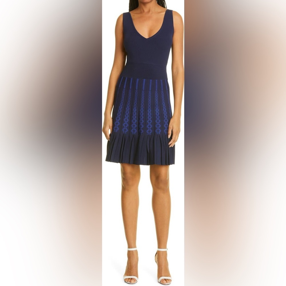 Ted Baker Julote Flippy Knit Skater Dress, size Ted 3 (approx 6/8)